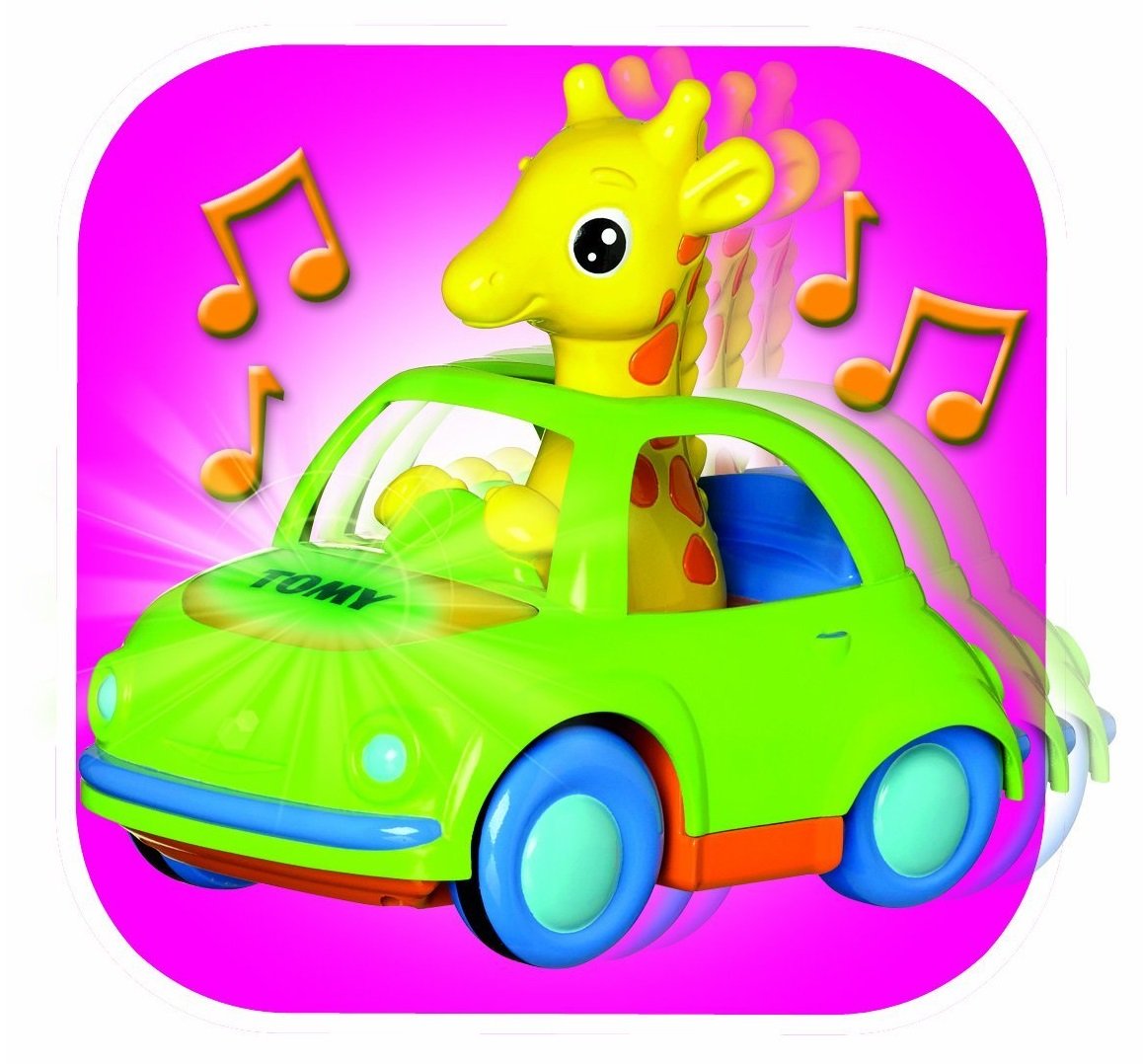 Музыкальная игрушка Веселый Жираф-водитель  